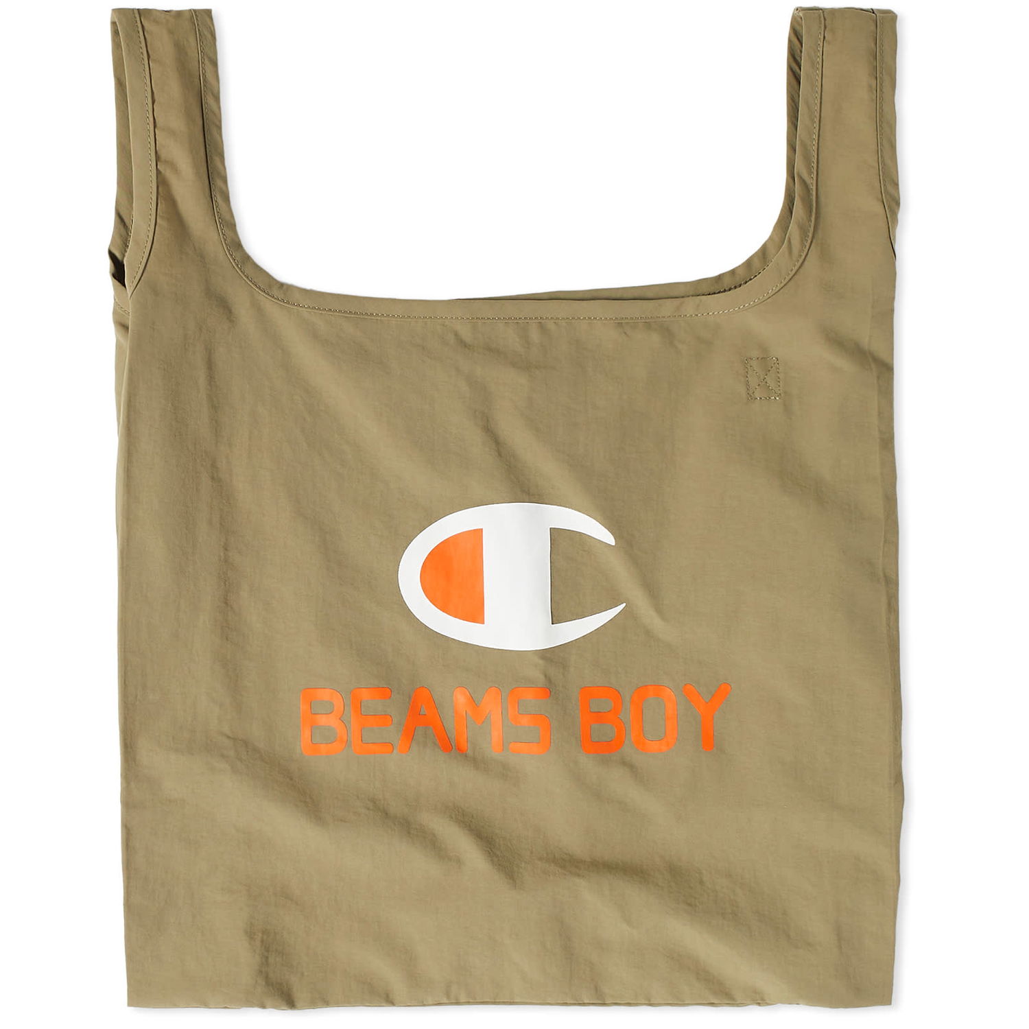 Голяма пазарска чанта Champion Beams Boy x Medium Bag Бежово | 805925-GS022, 0