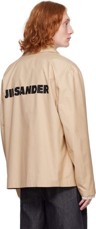 Ветровка Jil Sander Jil Sander Logo Jacket Бежово | J23BN0003_J45026, 2