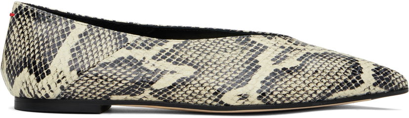 Грижа за обувките Aeyde Aeyde Moa Leather Ballerina Flats Бежово | A11-FL-MOAP8MFL-223-100-043