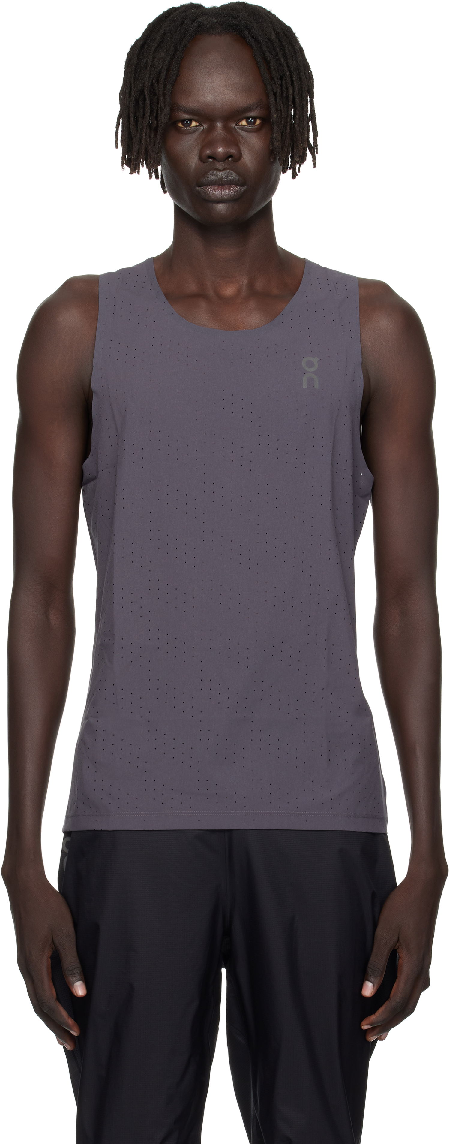 Потник On Running Race Tank Top Сиво | 1MF10152343, 0