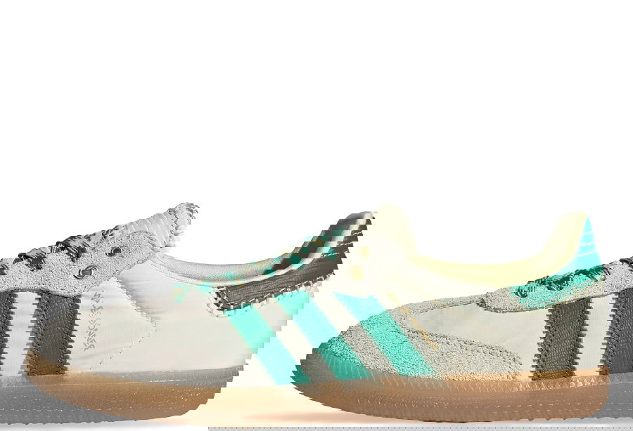 Кецове и обувки adidas Originals Wales Bonner x Samba Cream Green Бежово | GY4344, 0