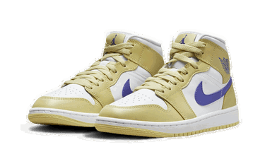 Кецове и обувки Jordan Air Jordan 1 Mid "Lemon Wash" W Жълто | BQ6472-701, 3