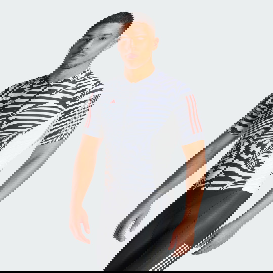 Фланелка adidas Performance Essentials 3-Stripes Fast Zebra Cycling Бяло | IP2690, 0
