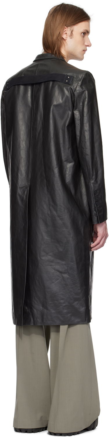 Палта Rick Owens Rick Owens Hollywood Lido Leather Coat Черно | RU01E5954 LTP, 2