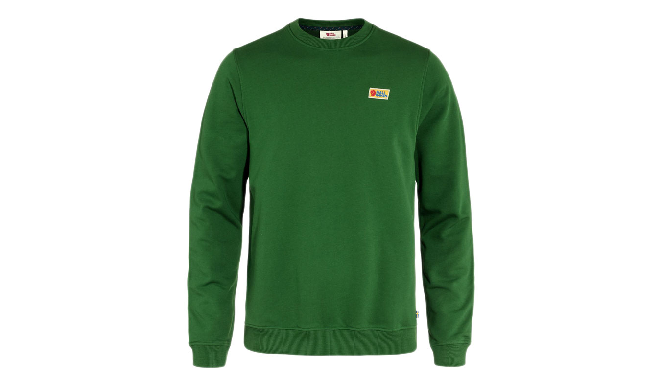 Суитчър FJÄLLRÄVEN Vardag Sweater Зелено | F87070-678, 0