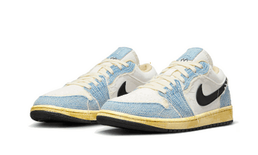 Кецове и обувки Jordan Air Jordan 1 Low SE "Sashiko Denim" Тюркоазено | FN7670-493, 3