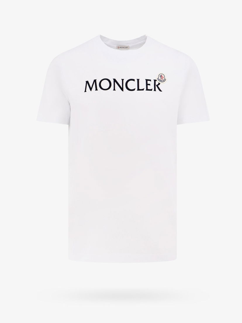 Тениска Moncler T-Shirt With Print Бяло | 0918C000248390T001