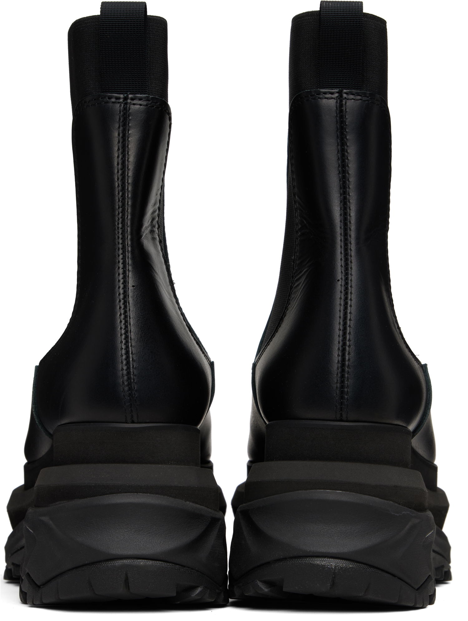Кецове и обувки sacai sacai Platform Chelsea Boots Черно | SCM-237, 1