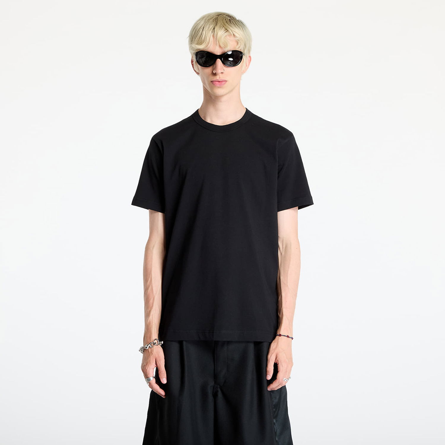 Тениска Comme des Garçons Knit T-Shirt Black Черно | FN-T002 Black, 0