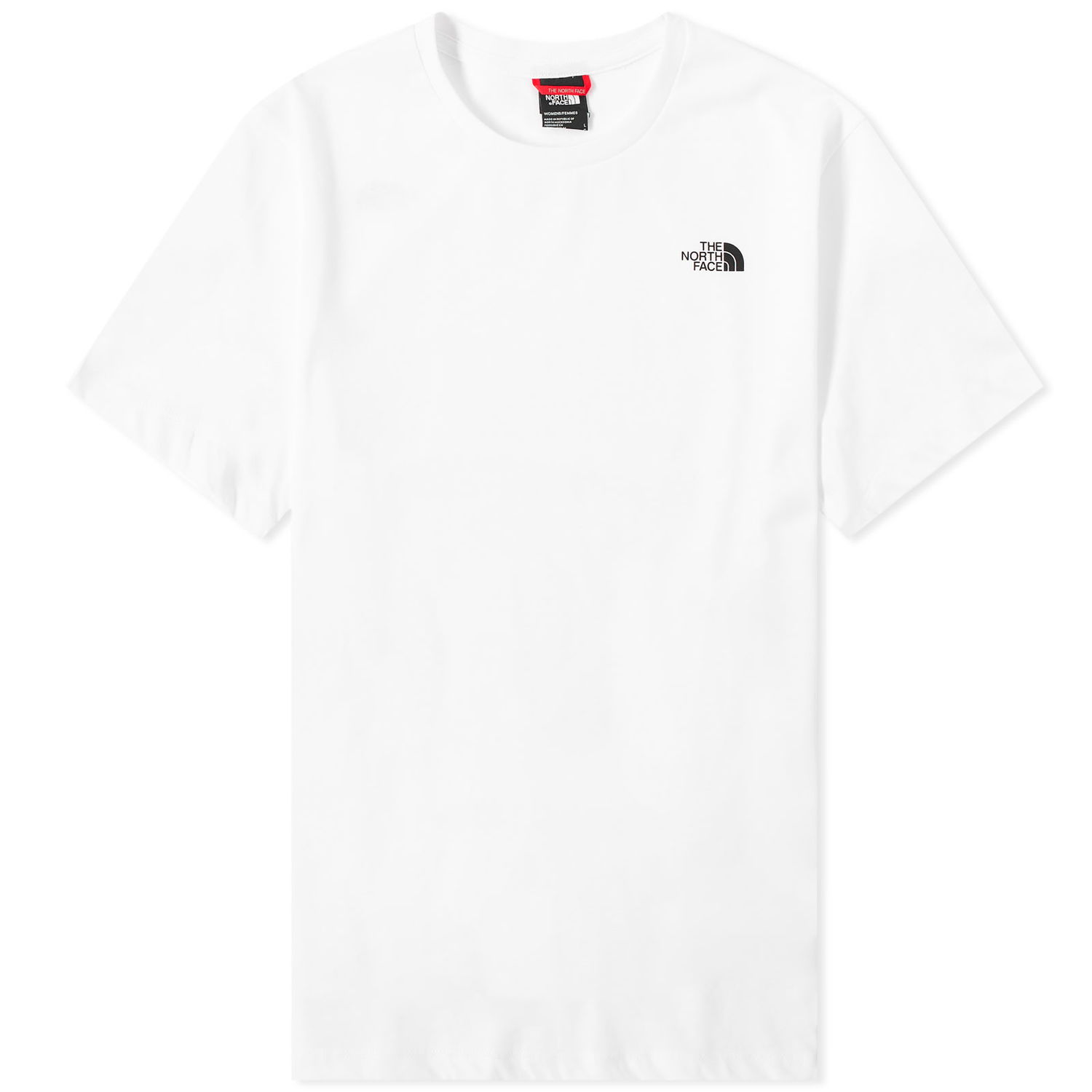 Тениска The North Face Simple Dome T-Shirt Бяло | NF0A4T1AFN4, 0