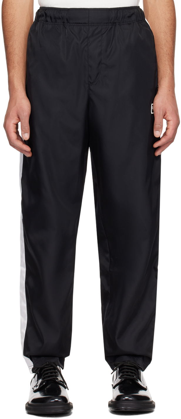 Спортни панталони KENZO Paris Straight-Leg Sweatpants Черно | FE55PA5049OA, 0