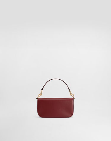 Чанта през рамо Dolce & Gabbana Dolce & Gabbana 3.5 Leather Shoulder Bag Бургунди | BB7603AW57680346, 3