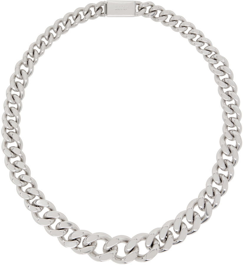 Колие Jil Sander Silver Chain Necklace Металик | J30UU0060_P6959