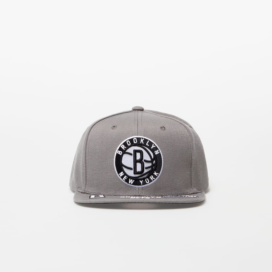 Шапка с козирка Mitchell & Ness Snapback NBA Front Face Snapback Nets Сиво | 6HSSMM21129-BNEGREY, 0