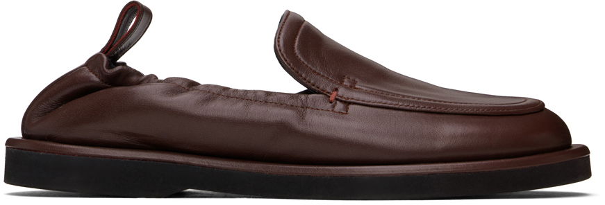 Облекло Studio Nicholson Studio Nicholson Donovan Leather Loafers Кафяво | DONOVAN SNW - 1530, 0