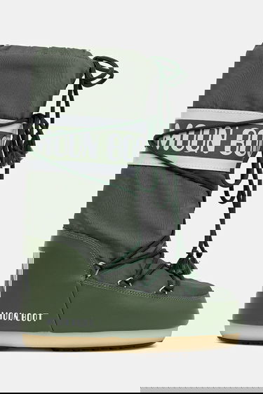 Кецове и обувки Moon Boot Moon Boot Icon Nylon Boots Зелено | 80D1400440-G016, 3