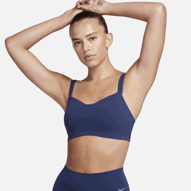 Сутиен Nike Alate Trace Тъмно синьо | DO6608-410, 0