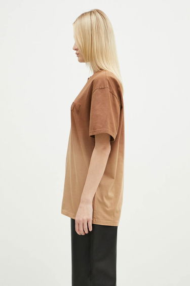 Тениска JW Anderson JW Anderson Logo Embroidery Gradient T-Shirt Кафяво | JT0244.PG1551.619, 1