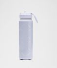 Бутилки за пиене lululemon Back to Life 710 ml Water Bottle with Straw Print Лилаво | prod20001831, 4
