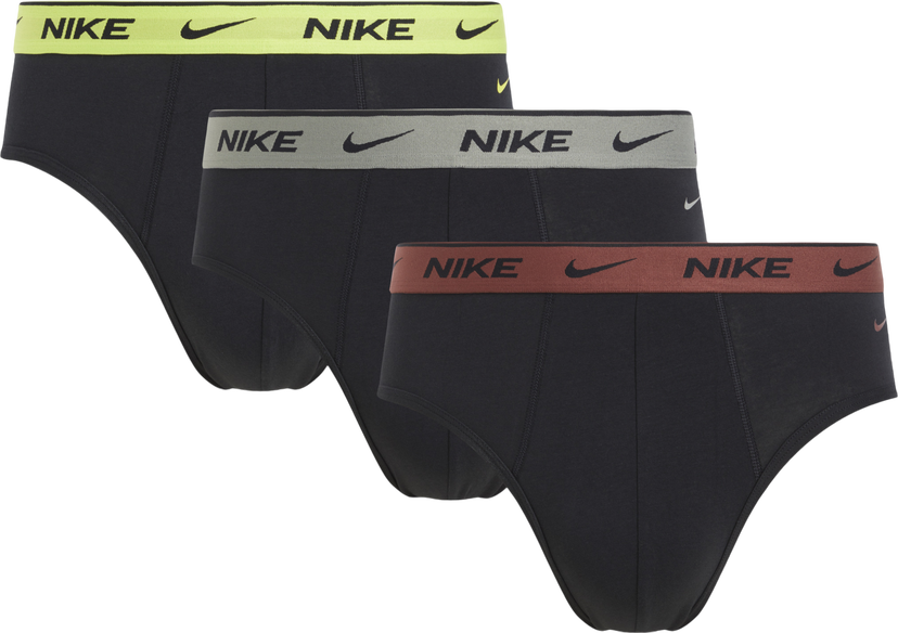 Боксерки Nike Brief Boxershort 3 Pack Черно | ke1006-ewm