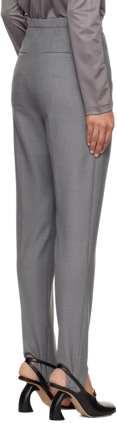 Панталони Dries Van Noten Dries Van Noten Stirrup Trousers Сиво | 252-010950-2061, 2
