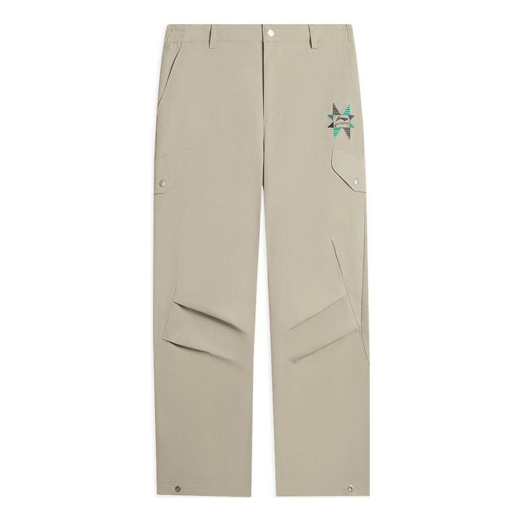 Карго панталони Li-Ning Classic Cargo Pants Бежово | AKXSB41-2, 0