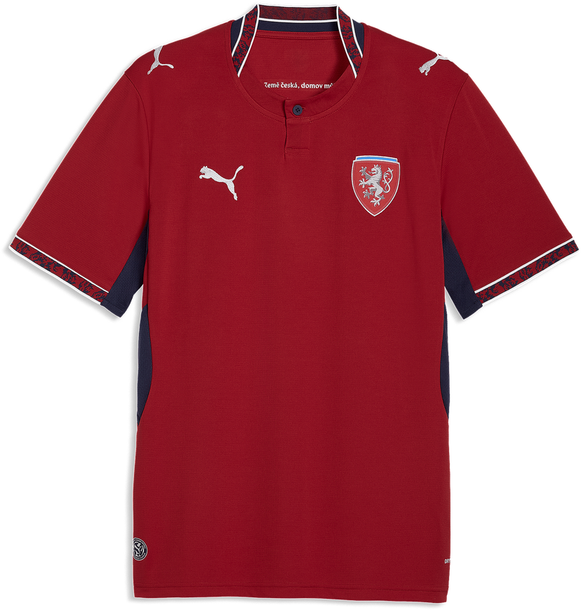 Фланелка Puma Czechia Replica Home 2026 Jersey Червено | 783252-01