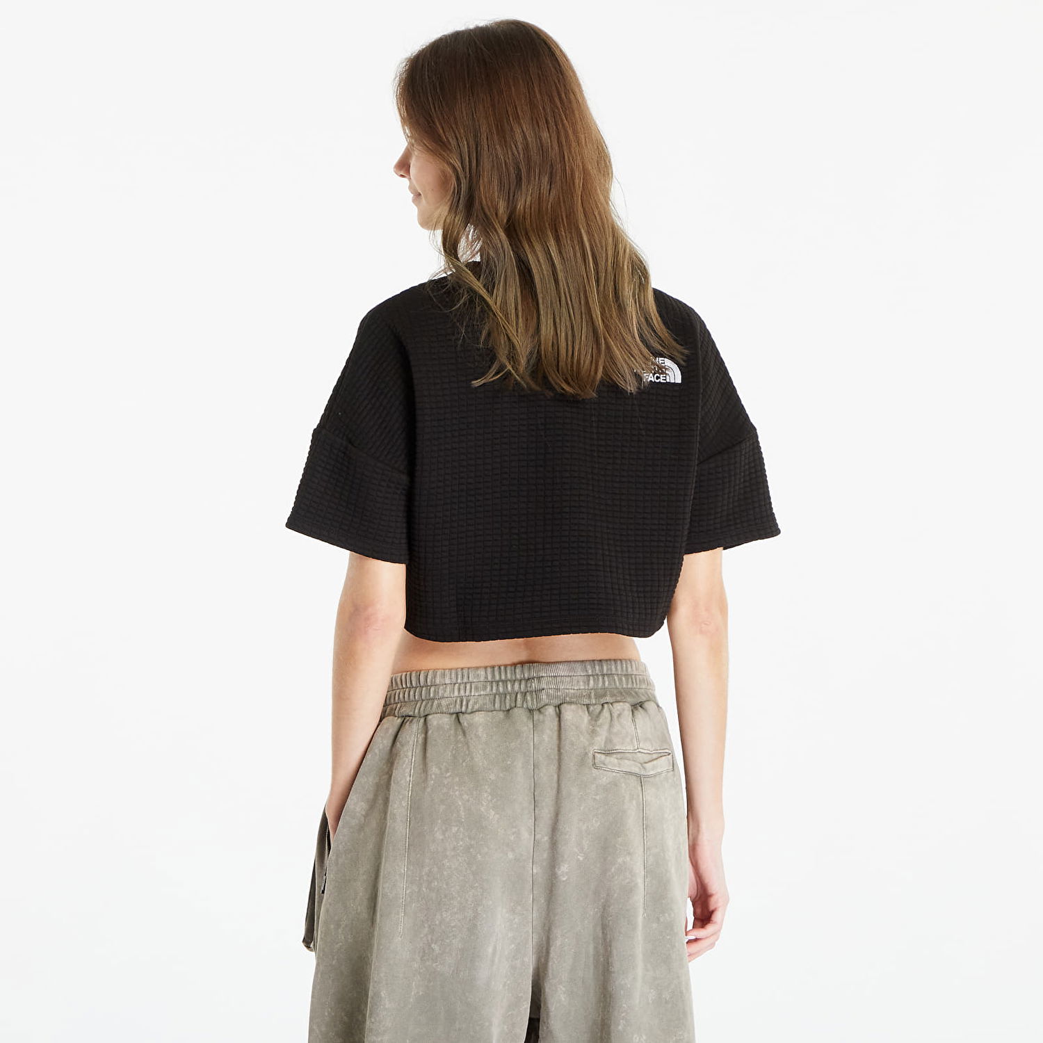Съкратен топ The North Face Mhysa Short Sleeve Top TNF Black Черно | NF0A853XJK31, 1