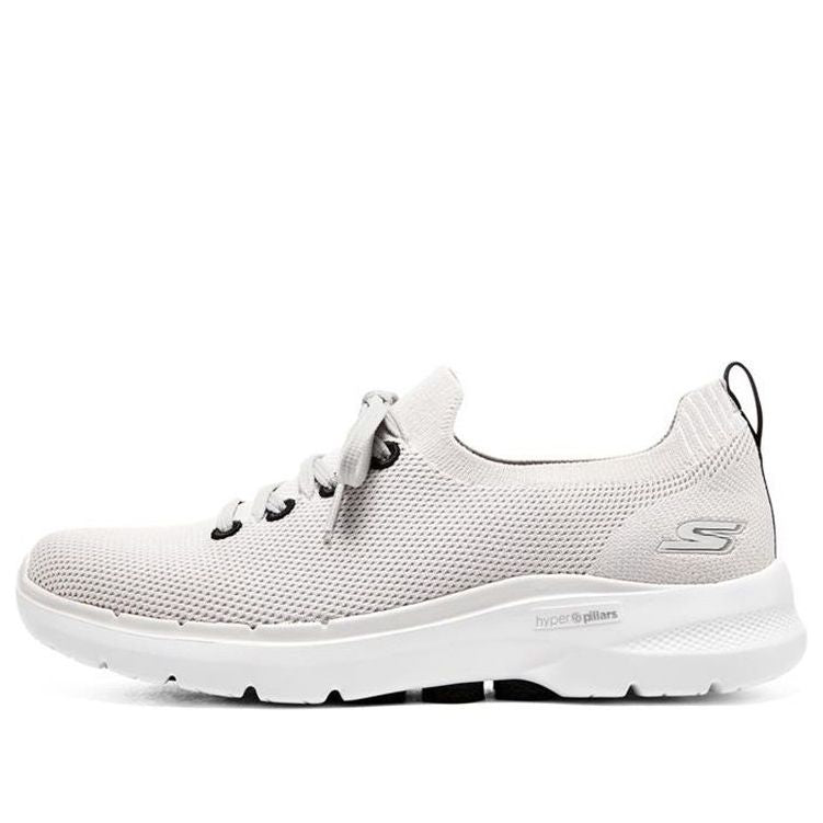 Кецове и обувки Skechers Go Walk 6 Hyper Burst Сиво | 216272-WBK