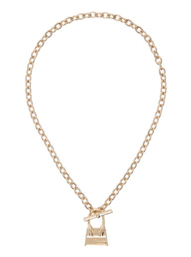 Колие Jacquemus Le Raphia 'Le Collier Chiquito Barre' Necklace Бежово | 23E231JW549-5800