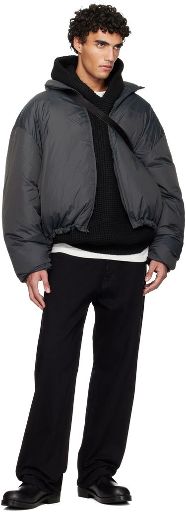 Пухо яке Fear of God ESSENTIALS Holiday Ripstop Nylon Puffer Down Jacket Сиво | 202HO258151F, 3
