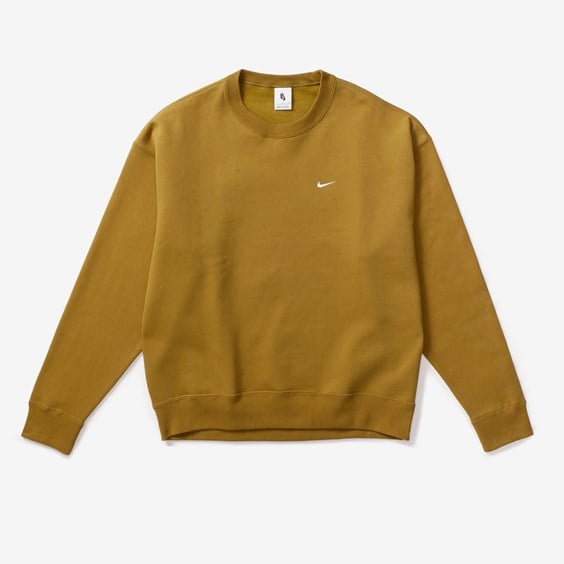 Суитчър Nike NRG Soloswoosh Fleece Sweatshirt Кафяво | CV0554-318, 0