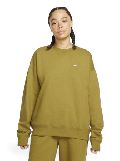 Суитчър Nike NRG Soloswoosh Fleece Sweatshirt Кафяво | CV0554-318