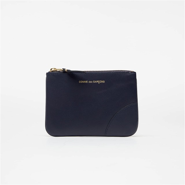 Classic Leather Wallet Navy