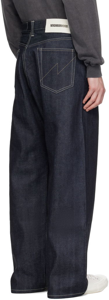 Дънки Neighborhood Neighborhood DP Wide Jeans Синьо | 251XBNH-PTM01, 2