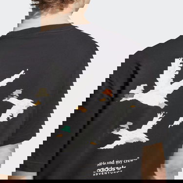 Тениска adidas Performance Tee Adventure Graphic Duckies Черно | HZ1148, 2