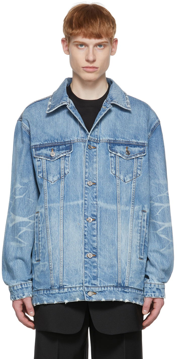 Яке We11done We11done Trucker Denim Jacket Синьо | WD-DJ1-22-354-U-BL, 0