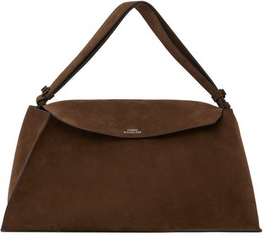 Дамска чанта Studio Nicholson Studio Nicholson Suede Shoulder Bag Кафяво | SHIBORU SN - 742, 0