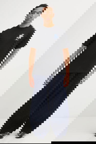 Тениска AAPE by A Bathing Ape AAPE Basic T-Shirt with Print Черно | AAPTEM1732XXP, 4