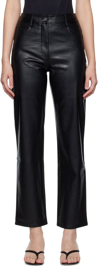 Панталони Miaou Miaou Junior Faux-Leather Pants Черно | 1010-CL-BLKL, 0