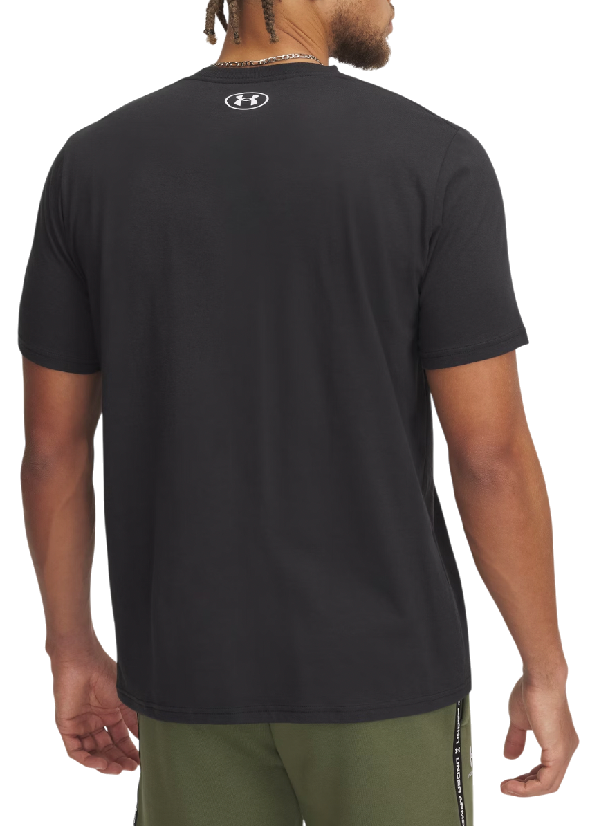 Тениска Under Armour Strip Logo Short Sleeve T-Shirt Черно | 1390203-001, 1
