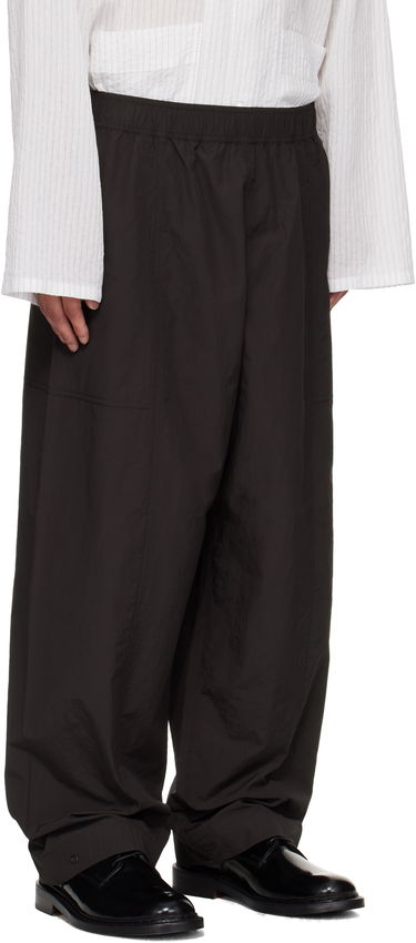 Панталони Studio Nicholson Studio Nicholson Ashi Wide Leg Trousers Черно | ASHI SNM - 1270, 1