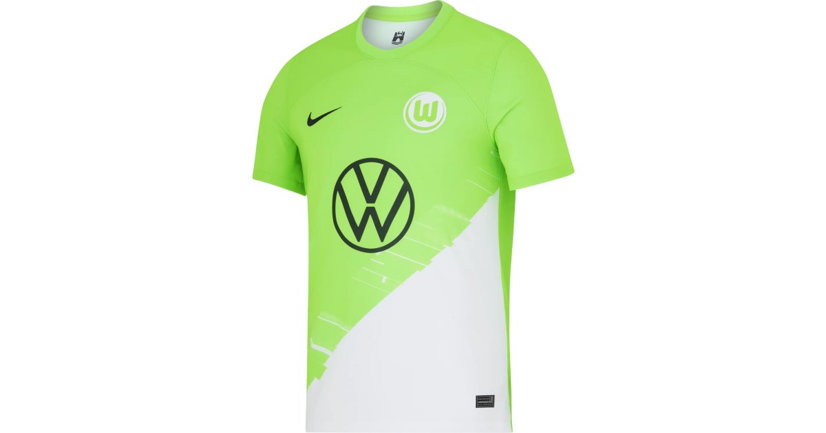 Фланелка Nike VfL Wolfsburg Stadium 2023/24, Зелено | fj7701-310, 1