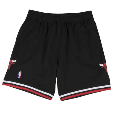 Къси панталони Mitchell & Ness Chicago Bulls NBA Swingman Shorts Черно | SMSHAC18023-CBUBLCK97, 0