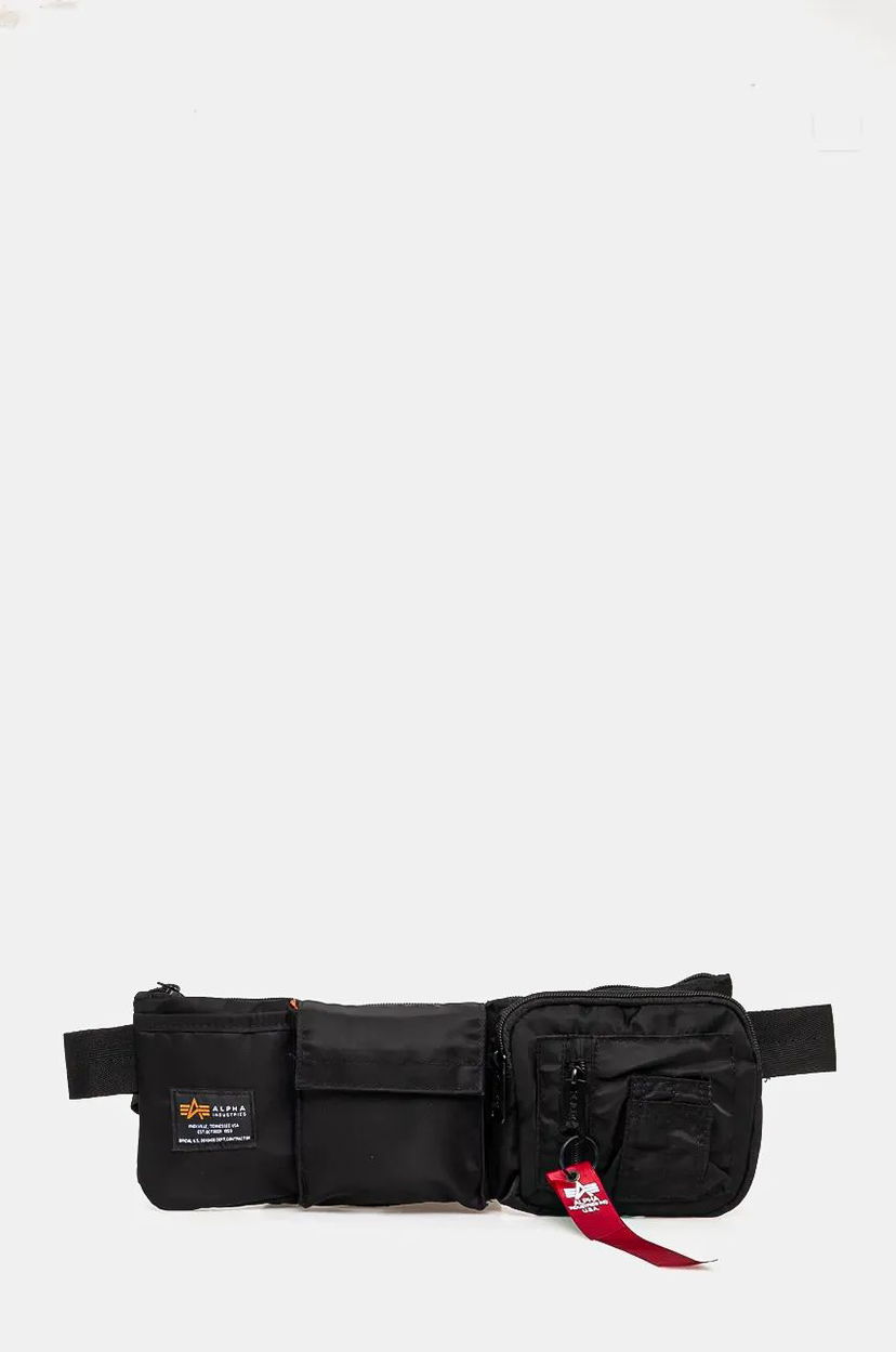 Чанта за кръста Alpha Industries Waist Bag Черно | 128928