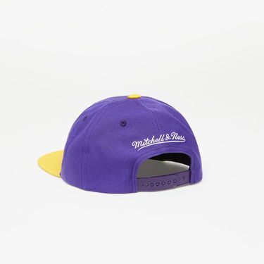 Шапка с козирка Mitchell & Ness NBA Los Angeles Lakers B2B Snapback Лилаво | HHSS4195-LALYYPPPPRYW, 4