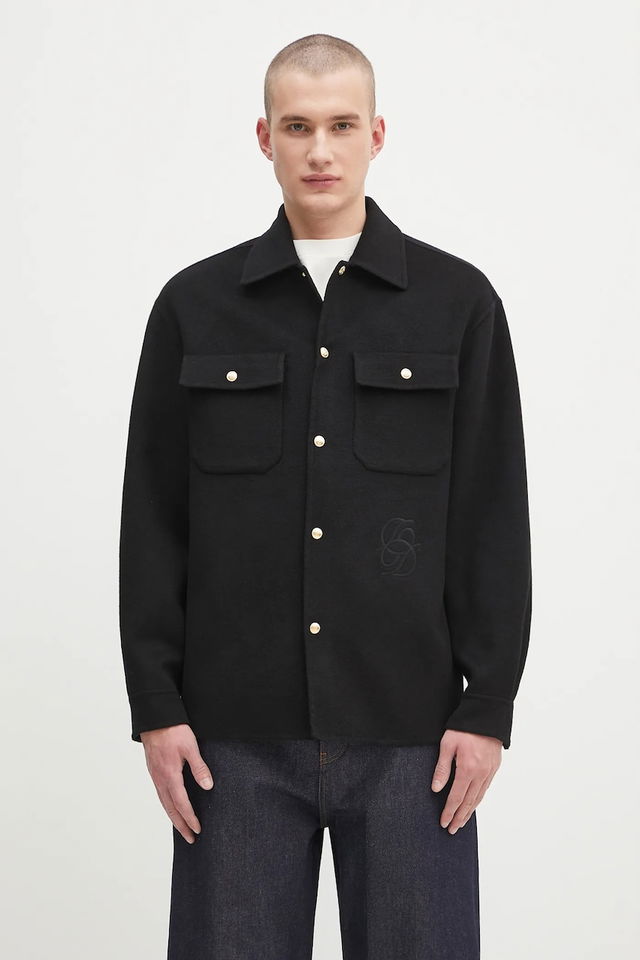Drôle de Monsieur La Surchemise Laine Shirt Jacket