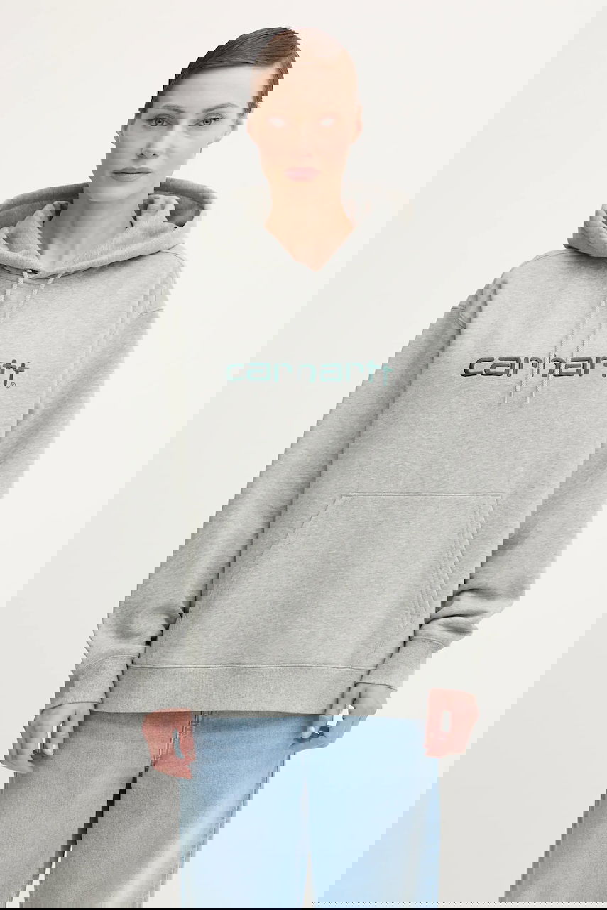 Суитчър Carhartt WIP WIP Hooded Sweatshirt Сиво | I033648.32AXX, 0