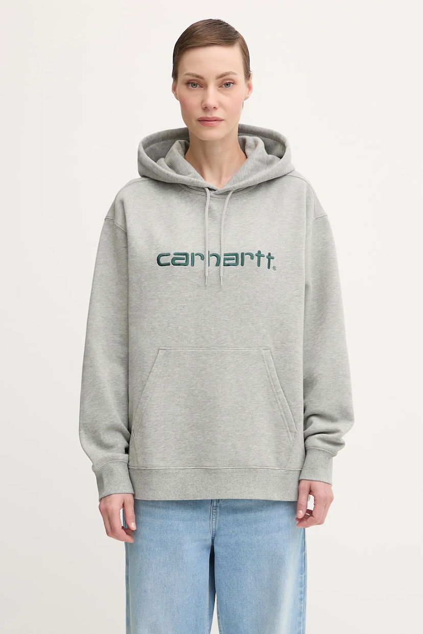 Суитчър Carhartt WIP WIP Hooded Sweatshirt Сиво | I033648.32AXX