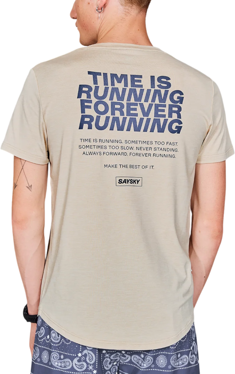 Тениска Saysky Saysky Statement Pace T-Shirt Бежово | mmrss05c8002, 1